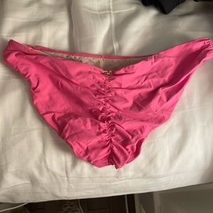 Pq swim pink bikini bottoms